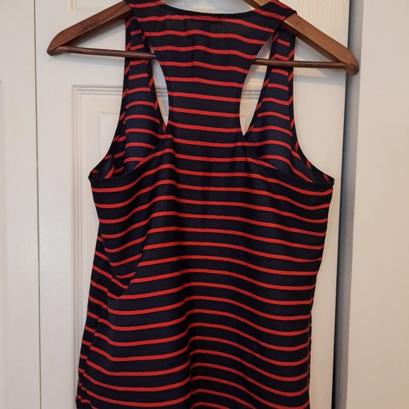 Jacob Striped Racerback Tank Top Size Medium - Picture 3 of 4